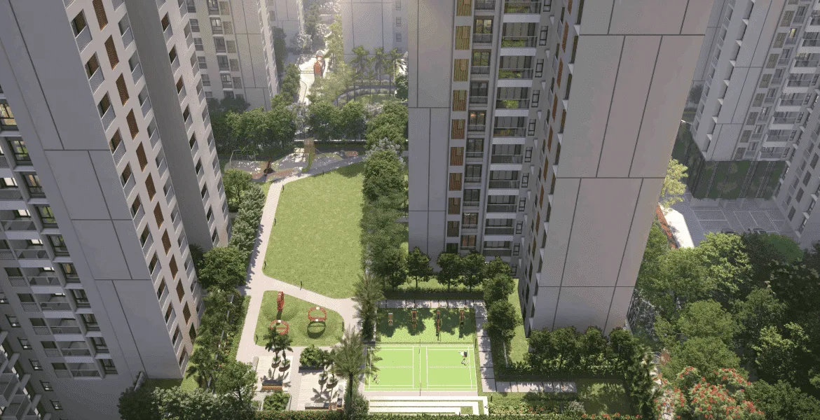 with all future-ready useful amenities and facilities