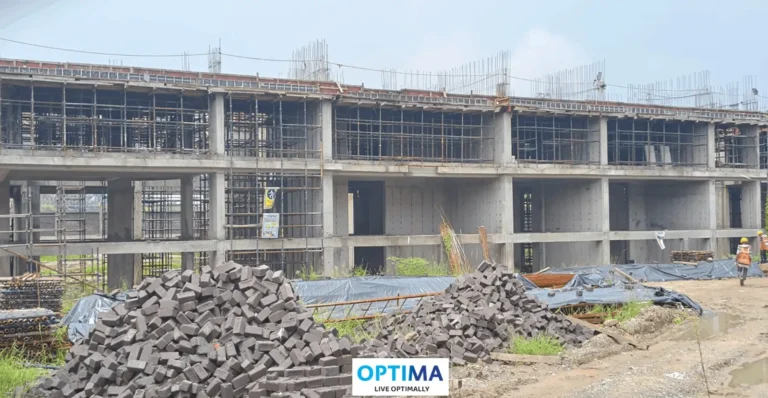optima kolkata construction status july 2026