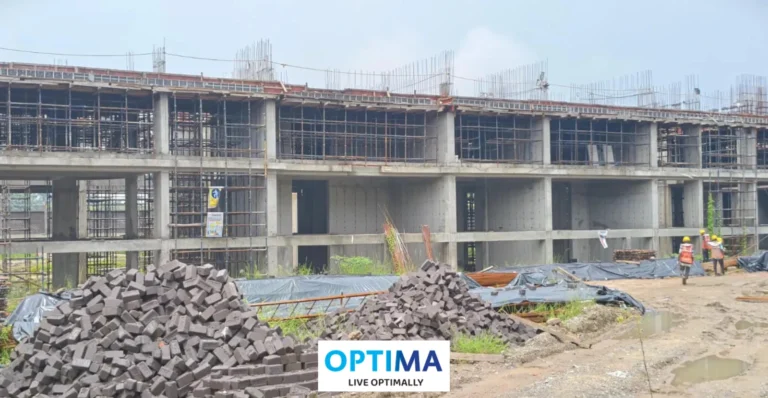 optima srijan construction status september 2026