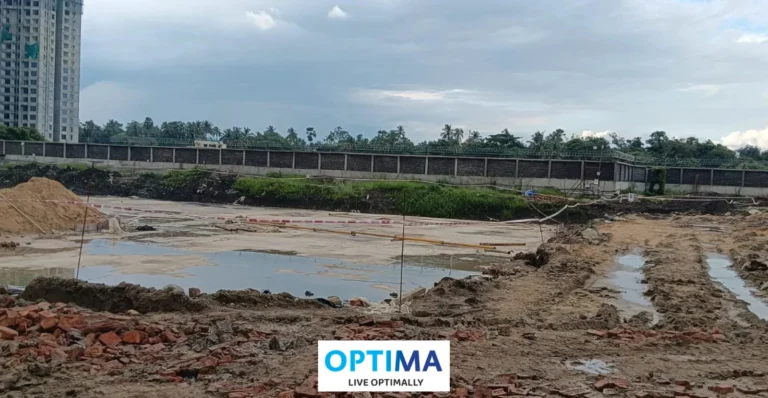 optima kolkata construction status september 2026